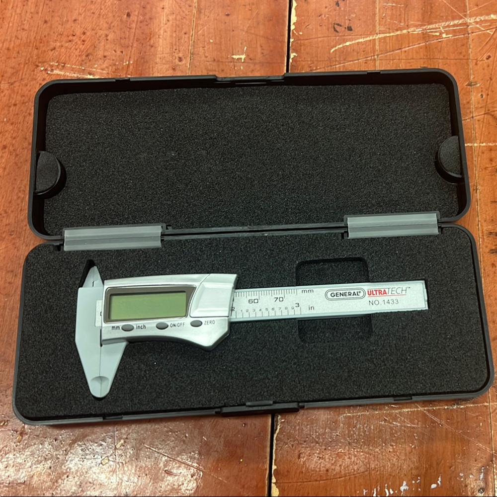 Silver Digital Caliper - Precision Measuring Tool